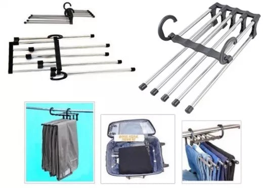 Kompaktiška penkių dalių kelnių pakaba