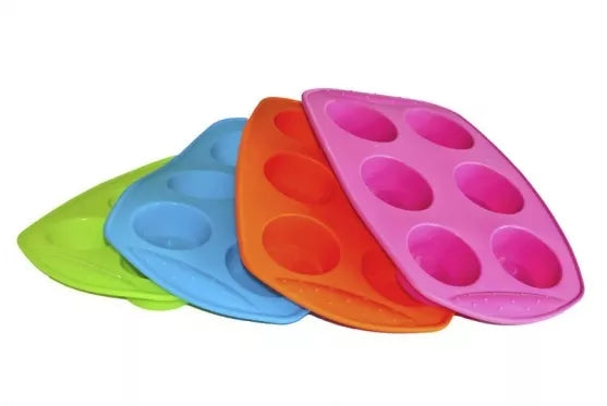 Silikoninė "King Hoff" keksiukų kepimo forma "Apskritimai"