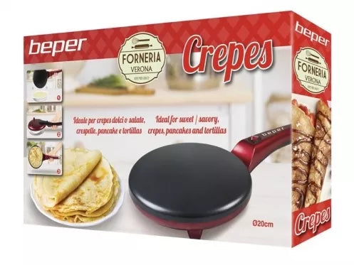 Elektrinė keptuvė blynams Beper BT.710Y