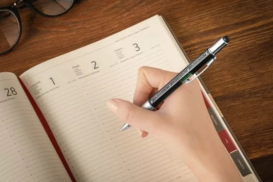 Daugiafunkcinis rašiklis 6in1