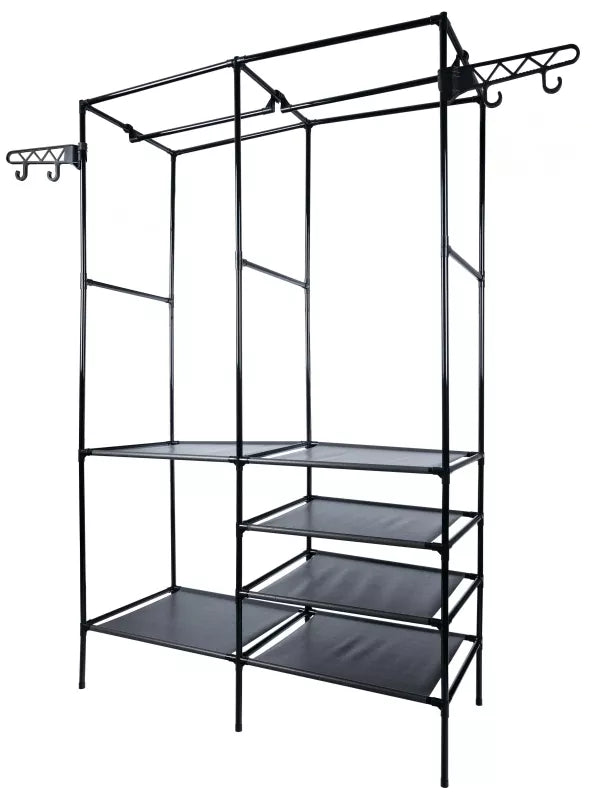 Dviguba Pakabinama Drabužių Spinta-Lentyna