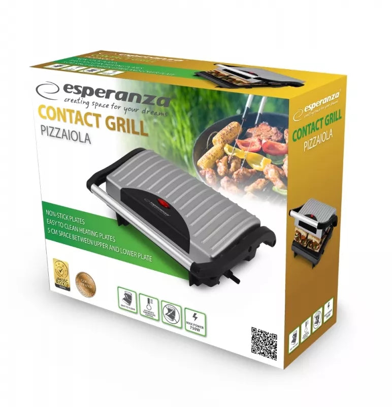 Elektrinis Grilis Pizzaiola Esperanza, 750 W