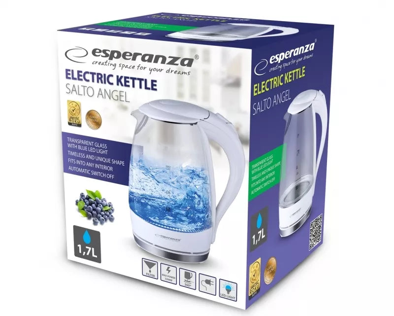 Elektrinis Virdulys Esperanza, 1,7 l, 2200 W