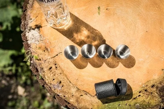 Nerūdijančio plieno taurelė, 4 vnt