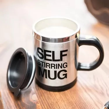 Puodelis su malūnėliu gėrimui maišyti, 350 ml