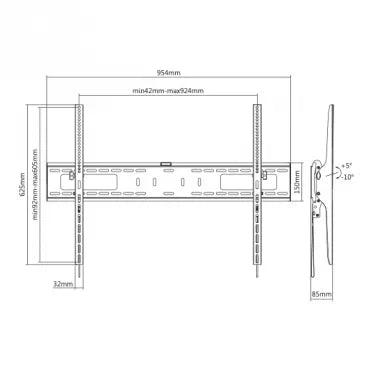 Televizoriaus laikiklis Sbox PLB-4269T
