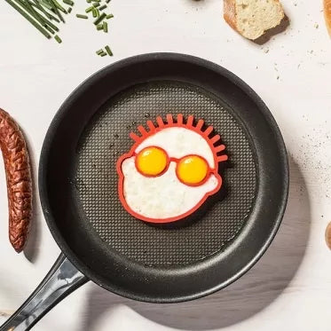 Silikoninė formelė kiaušiniams "Žmogeliukas", 13 x 12,5 x 1,8 cm