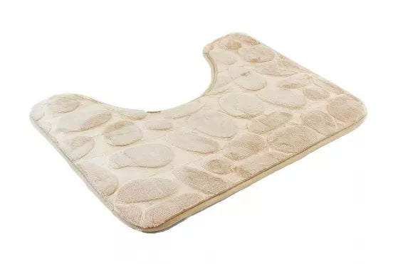 Vonios kilimėlių rinkinys, 2 vnt (šviesiai rudas)