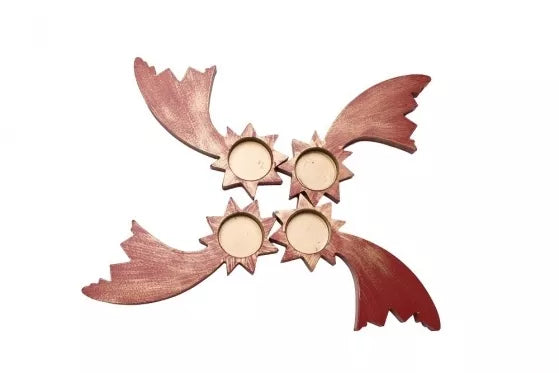 Žvakidės "Betliejaus žvaigždė", 4 vnt