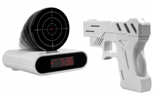 Žadintuvas - taikinys. DOVANŲ baterijos!