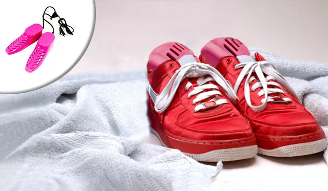 Įlipote į balą? Nieko tokio! Sprendimas - batų džiovintuvas!