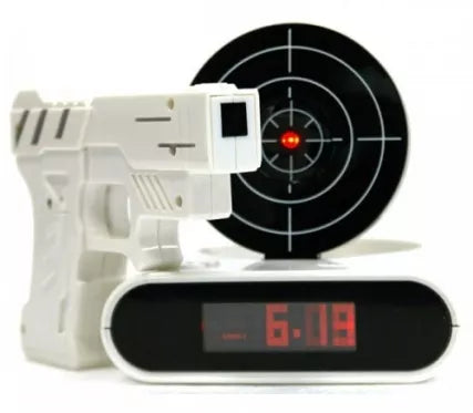 Žadintuvas - taikinys. DOVANŲ baterijos!