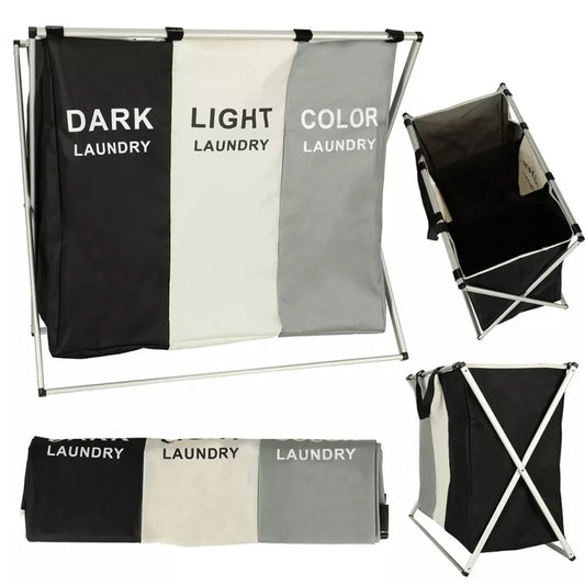 3 Skyrių Skalbinių Krepšelis, Spalvota