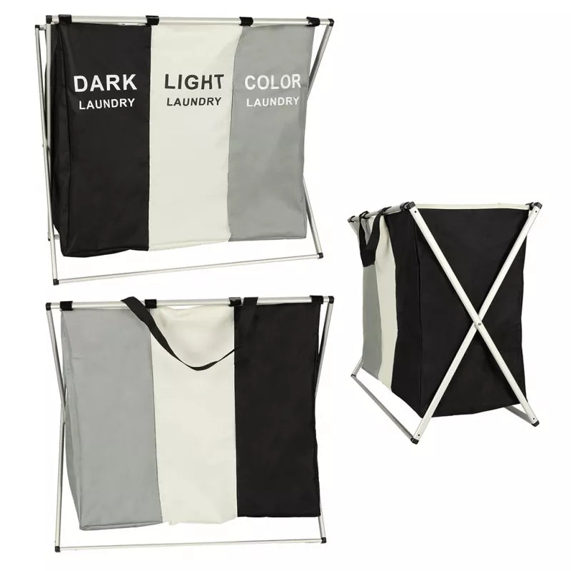 3 Skyrių Skalbinių Krepšelis, Spalvota