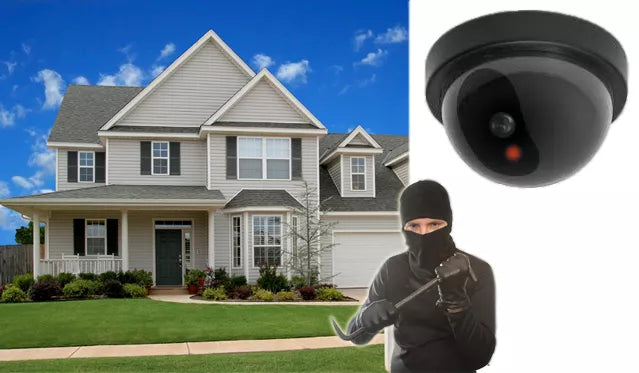 Kupolo formos imitacine stebėjimo kamera