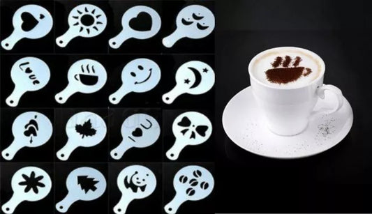 Trafaretai kavai, desertams, pyragams (16vnt.)