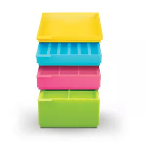 "SiliconeZone" silikoninė trijų dalių ledo kubelių dėžutė