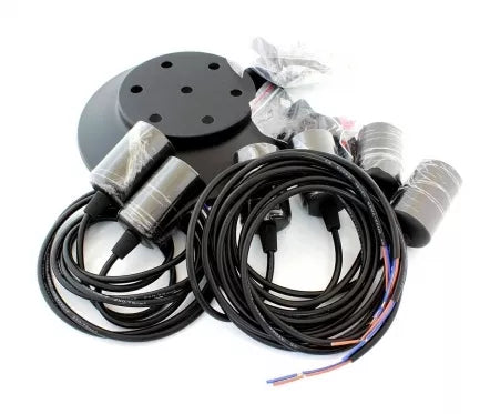 6 lempučių vorinis lubų šviestuvas