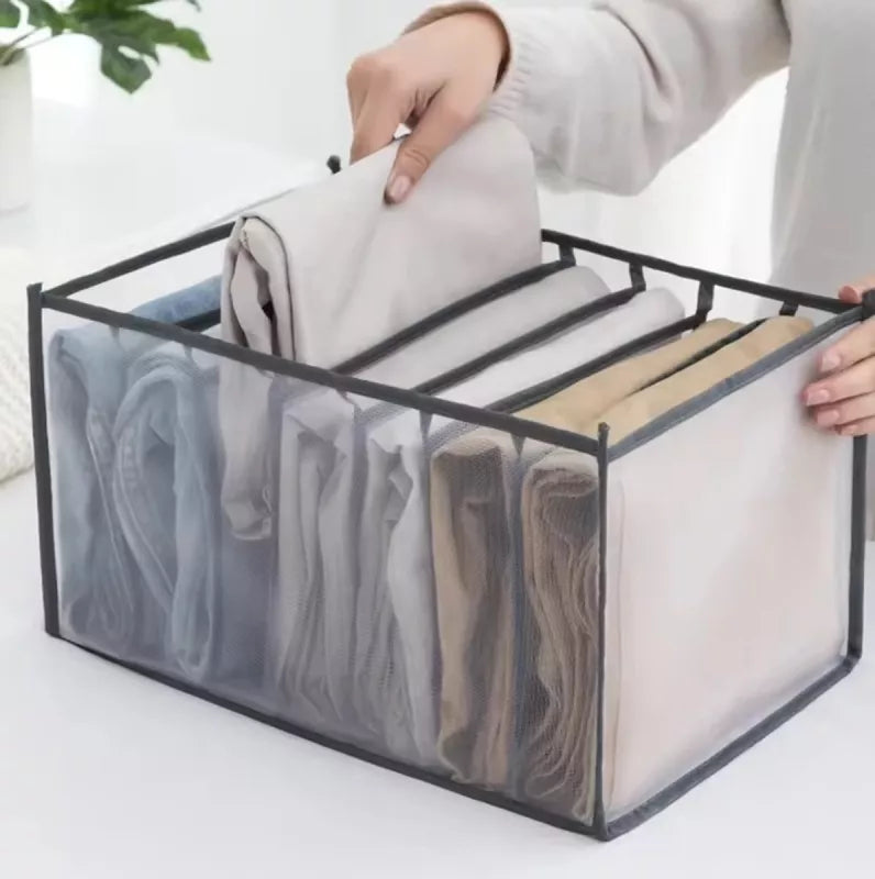 7 Skyrių Drabužių Dėklas