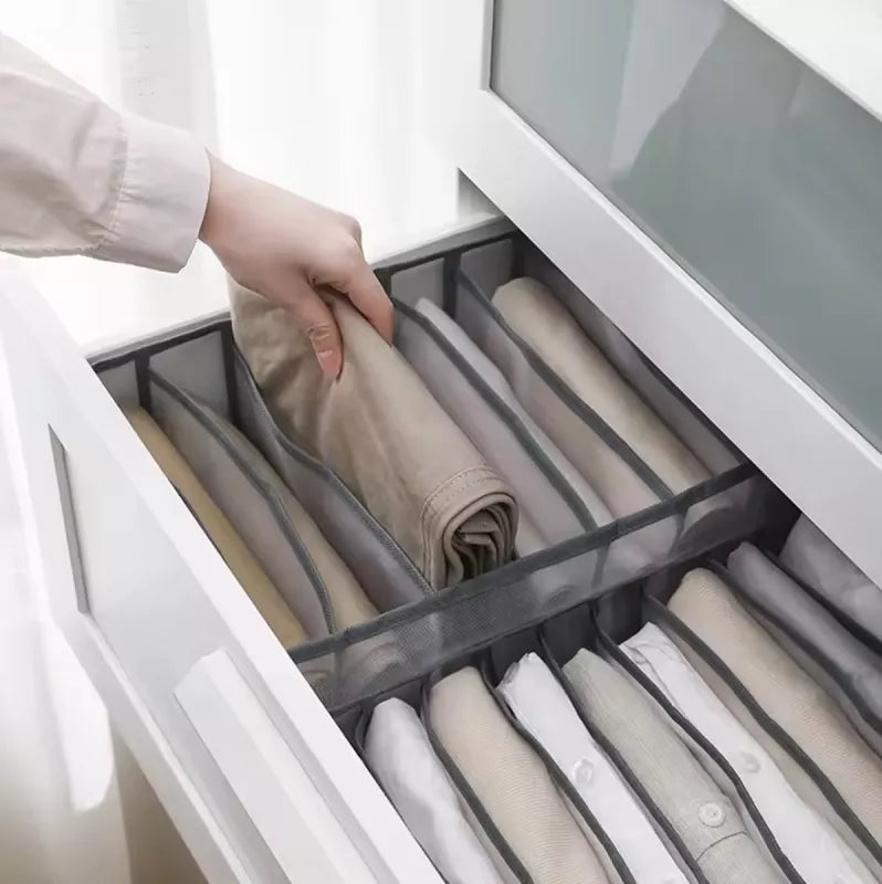 7 Skyrių Drabužių Dėklas