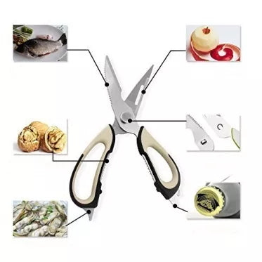 Daugiafunkcinės virtuvinės žirklės 7in1