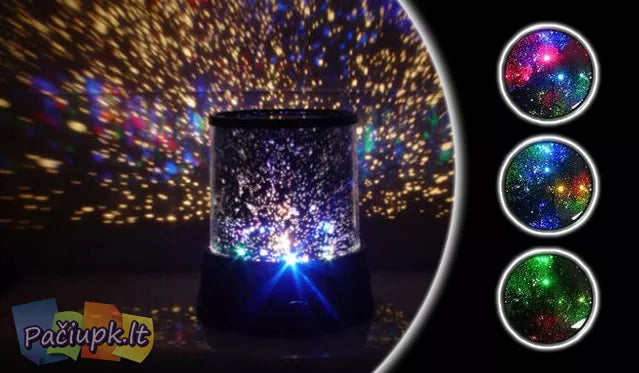 Žvaigždžių šviestuvas "Star master"