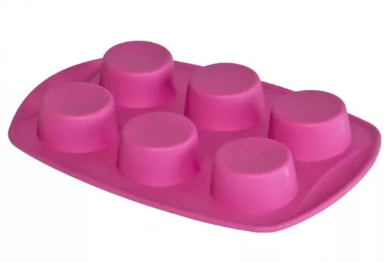 Silikoninė "King Hoff"  keksiukų kepimo forma "Apskritimai"