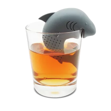 Silikoninis arbatos sietelis "Ryklys"