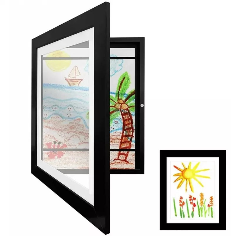 A4 Piešinių Rėmelis, Juodas