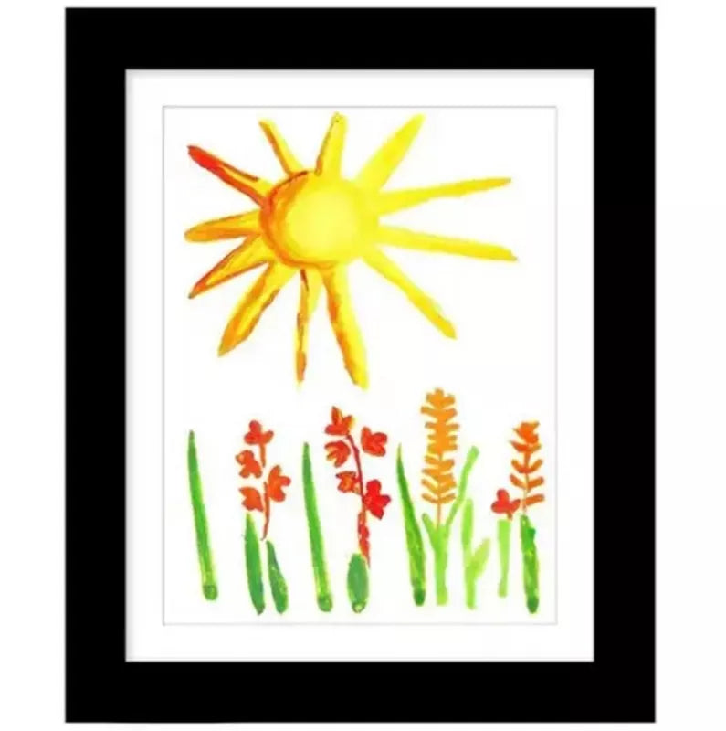 A4 Piešinių Rėmelis, Juodas