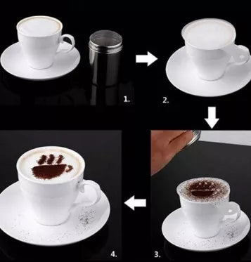 Trafaretai kavai, desertams, pyragams (16vnt.)