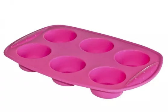 Silikoninė "King Hoff"  keksiukų kepimo forma "Apskritimai"