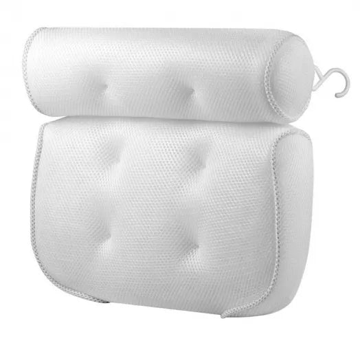 Vonios pagalvė, 36 x 32 x 8 cm (balta)