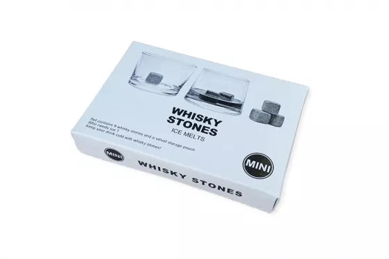 Akmens kubeliai gėrimams atšaldyti, 9 vnt