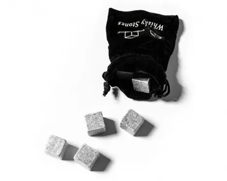 Akmens kubeliai gėrimams atšaldyti, 9 vnt