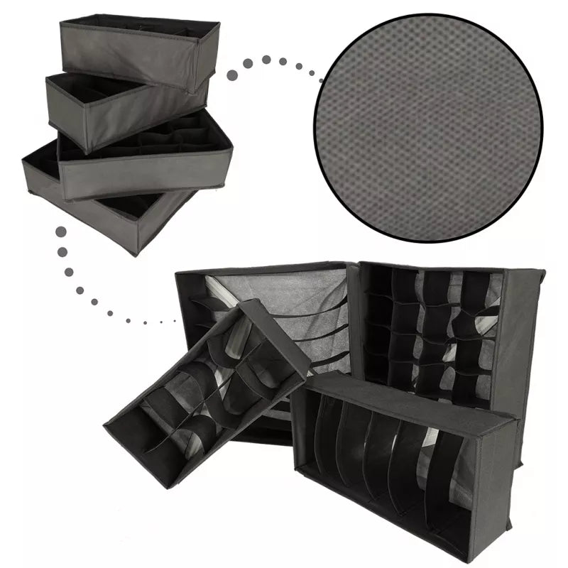 Apatinio Trikotažo Dėklai, 4 Vnt