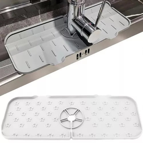 Apsauginis Silikoninis Kilimėlis Plautuvei, Baltas