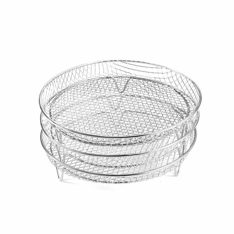 Apvalios Grotelės Karšto Oro Gruzdintuvei, 3 vnt