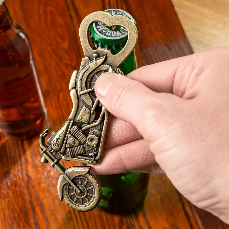 Atidarytuvas - Motociklas, Geltonas