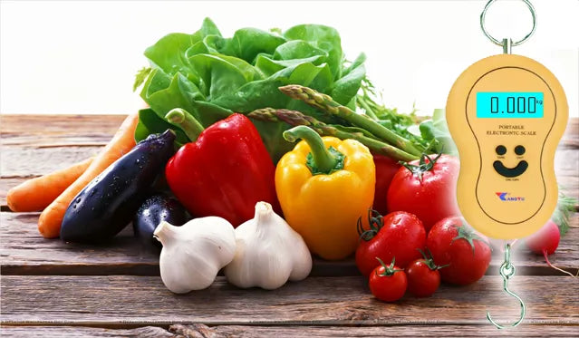 Tikslios ir kompaktiškos nešiojamos elektroninės svarstyklės!