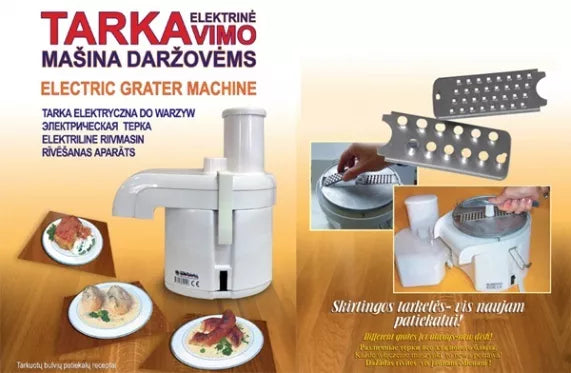 Elektrinė tarkavimo mašina daržovėms "Migiris"