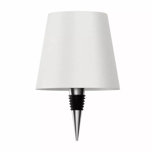 Belaidė Naktinė Lemputė Vyno Buteliui, Balta