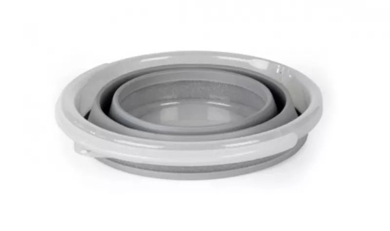 Beldray La084354Grybeu7 Blizgučiai Blizgantis Sulankstomas Kibiras 10L Pilka