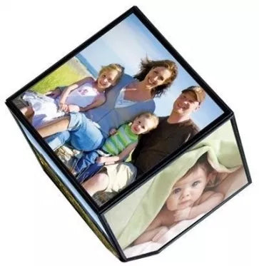 Besisukantis nuotraukų rėmelis "Kubas", 11 x 11 x 11 cm
