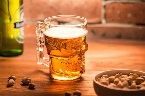 Bokalas alui "Kaukolė", 550 ml