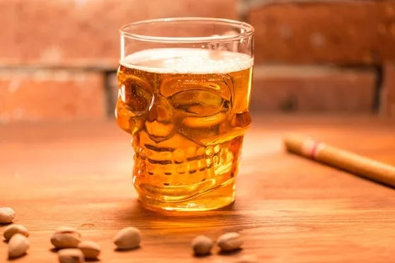 Bokalas alui "Kaukolė", 550 ml