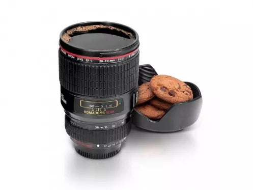 Puodelis "Objektyvas"