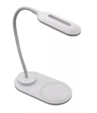 LED stalinė lempa su įmontuotu belaidžiu  įkrovikliu Denver LQI-55