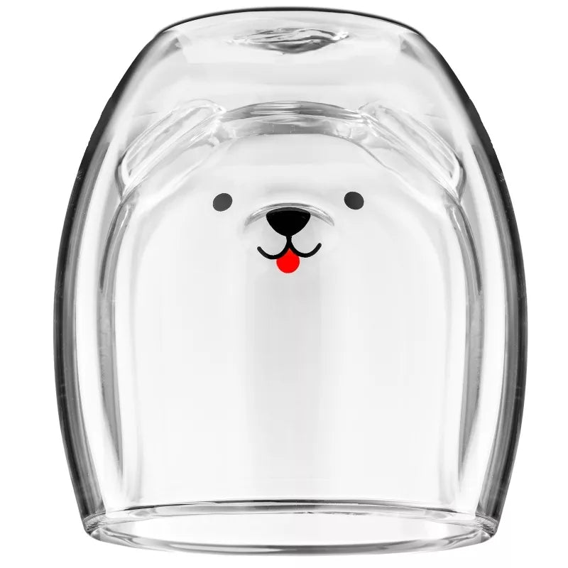 Dvigubos Sienelės Stiklinė - Šuo