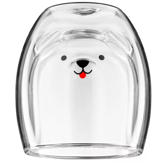 Dvigubos Sienelės Stiklinė - Šuo